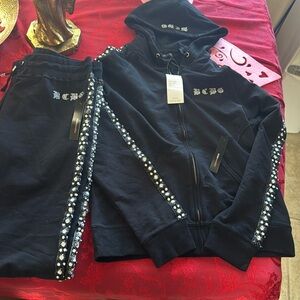COPY - Gorgeous BCBG tracksuit with embellishments